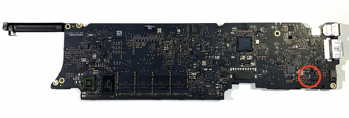 MacBook Air 11", A1465, Early 2015, MJVM2LL/A, Board#820-00164-A image #3