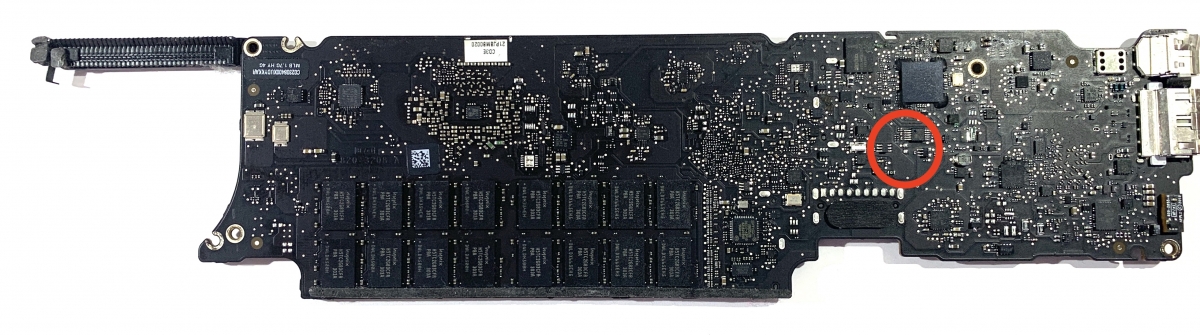 MacBook Air 11", A1465, Mid 2012, MD223LL/A, MD845LL/A, Board#820-3208-A image #3