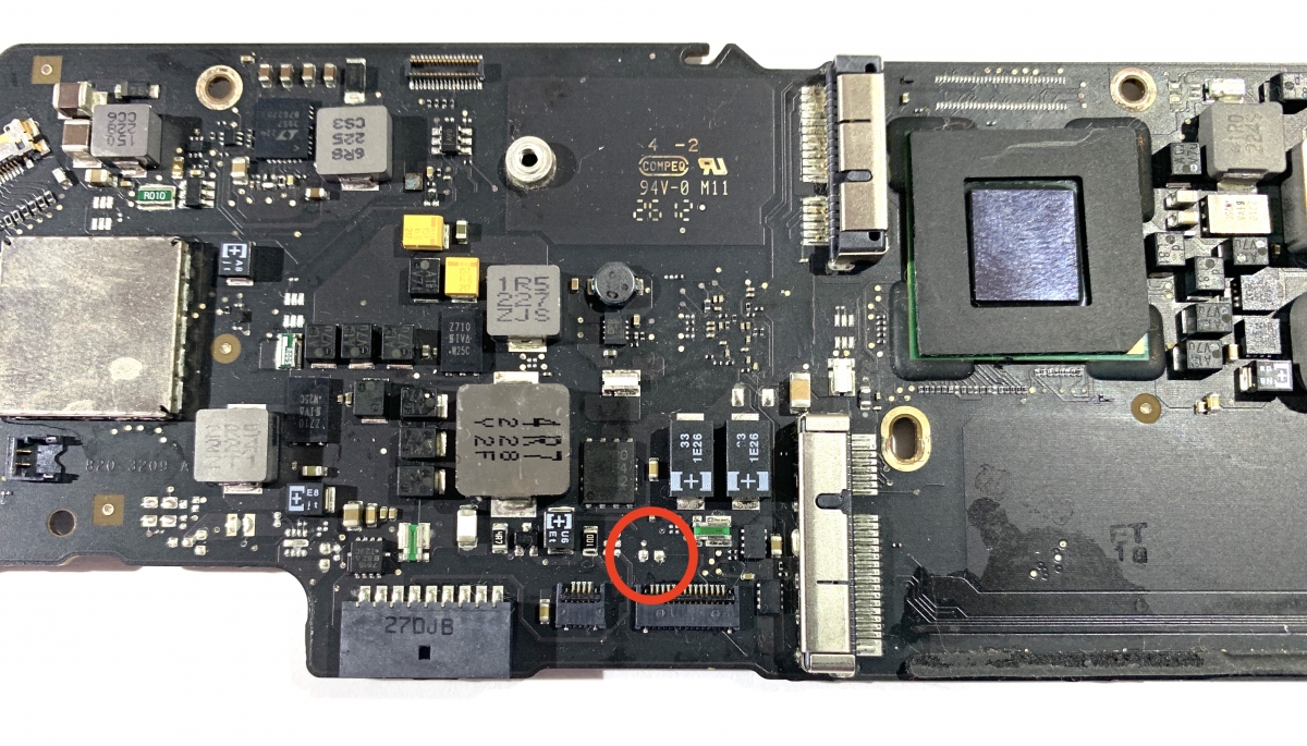 MacBook Air 13", A1466, Mid 2012, MD231LL/A, MD846LL/A, Board#820-3209-A image #1