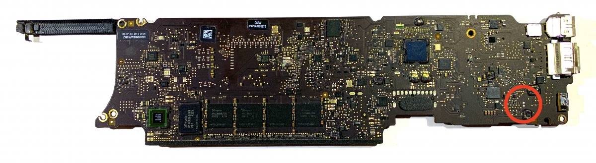 MacBook Air 11", A1465, Early 2014, MD711LL/B, Board#820-3435-A, 820-3435-B image #2