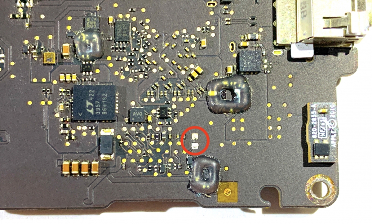MacBook Air 11", A1465, Early 2014, MD711LL/B, Board#820-3435-A, 820-3435-B image #3