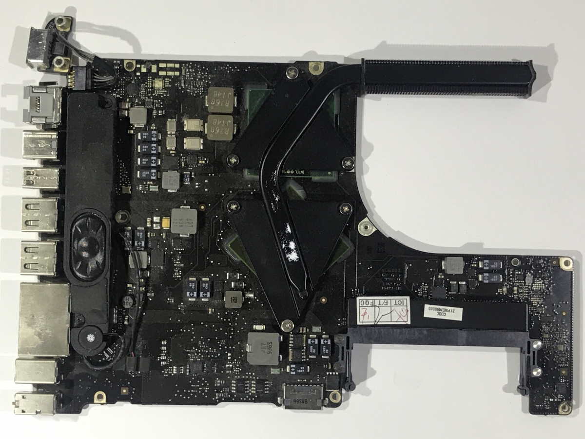 MacBook Pro 15", A1286, Mid 2009 (single fan), MC118LL/A, Board#820-2533-A, 820-2533-B image #2