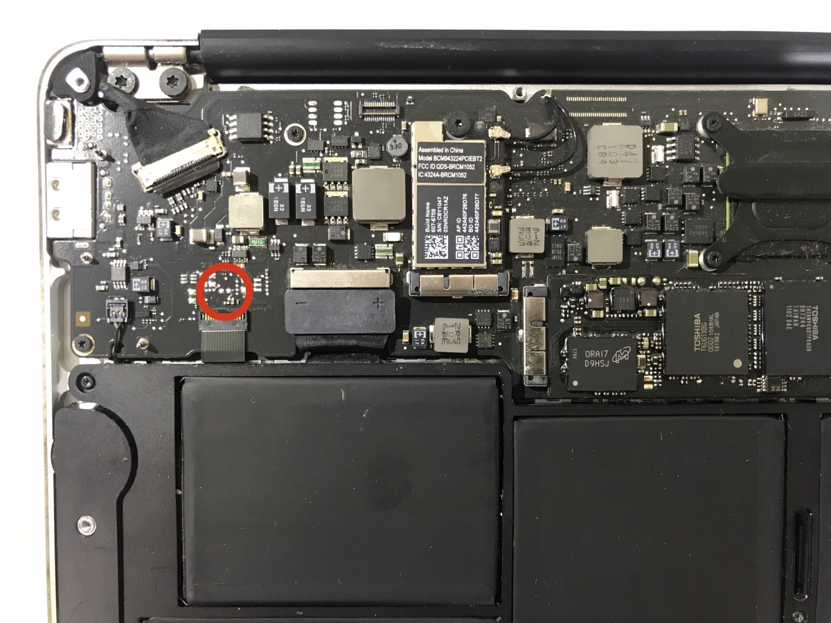MacBook Air 11", A1370, Late 2010, MC505LL/A, MC906LL/A, Board#820-2796-A image #1