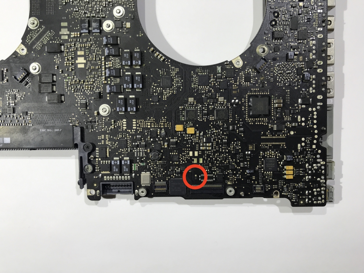 MacBook Pro 15", A1286, Early-Late 2011, MC721LL/A, MC723LL/A, MD035LL/A, MD318LL/A, MD322LL/A, Board#820-2936-A, 820-2936-B image #1