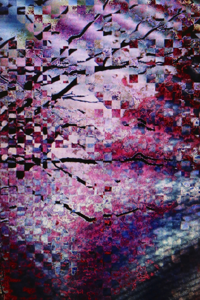 21.6" x 28.8" Glass Glitch Art Print image #2