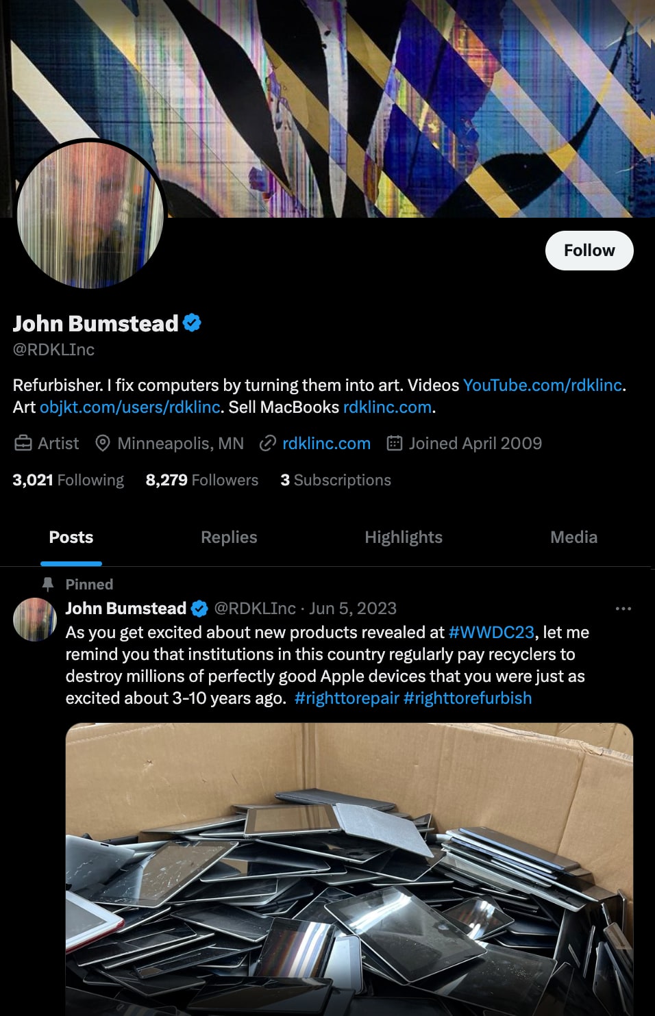 Twitter timeline screenshot because Twitter embeds just randomly stopped working